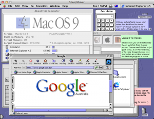 Mac OS 9 Desktop