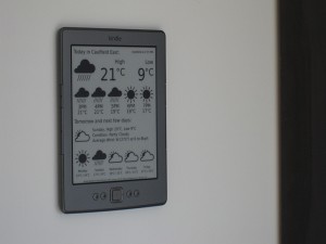 Kindle Weather Stand Project