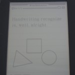 Newton OS handwriting recognition and auto formatting