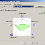 VAIO power manager