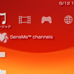 PSP SensMe channels music app