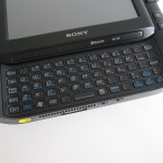Vaio UX's tactile keyboard