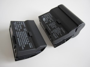 Vaio UX two sizes of batteries